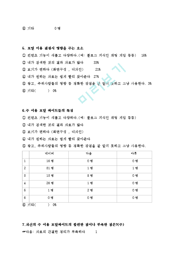 멀티미디어의 이해 검색엔진의 비교.hwp