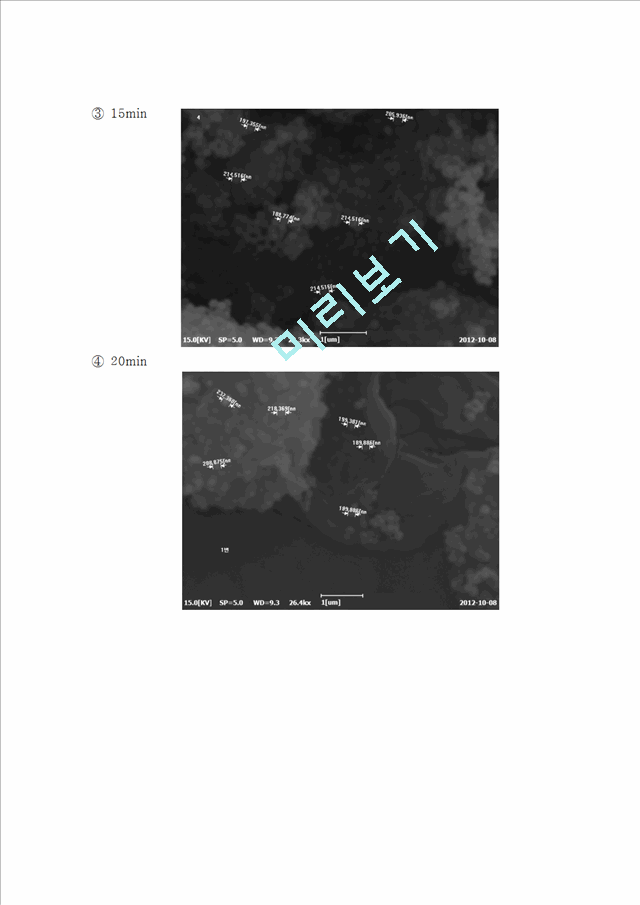 바이오나노학부 나노 공학실험 레포트 Synthesis of silica nanoparticles .hwp