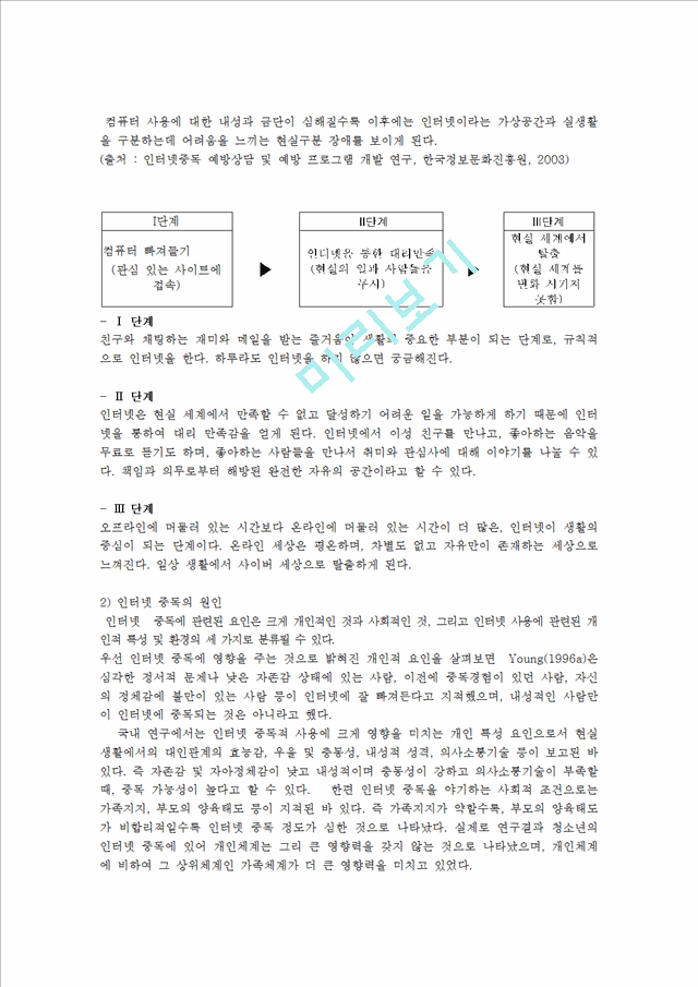 보건교육4C)초중고등학생의 인터넷중독증보건교육그린의PRECEDE-PROCEDE 모형0k.hwp