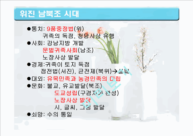 북방민족의 대두와 중국의 정치적 변천.ppt