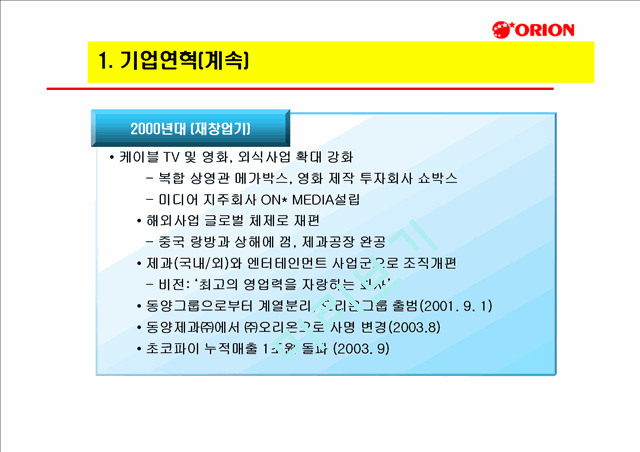 오리온 초코파이 중국 시장 진출.ppt