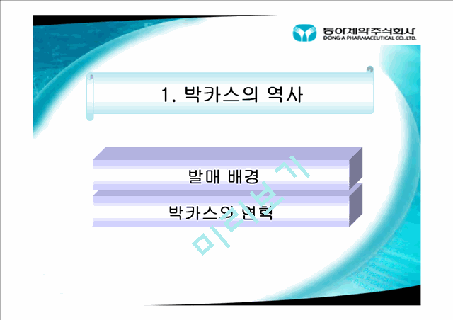 한국인의 장수브랜드 박카스.ppt