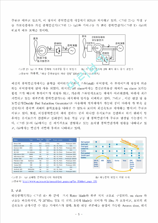 해상풍력발전의 현재와 미래.hwp