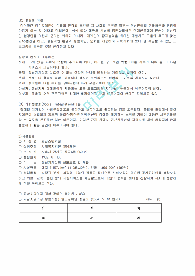 (프로포절) 경도정신지체 생활인의 사회적응 향상 및 성역할 인식 개선을 위한 남녀혼성 그룹 홈 (프로그램 명-희망의 집).hwp