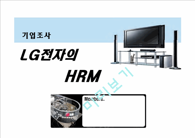 LG기업 HRM 사례 조사.ppt