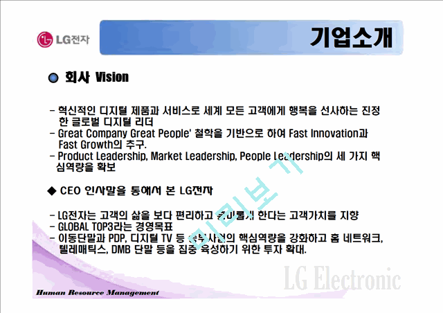 LG기업 HRM 사례 조사.ppt