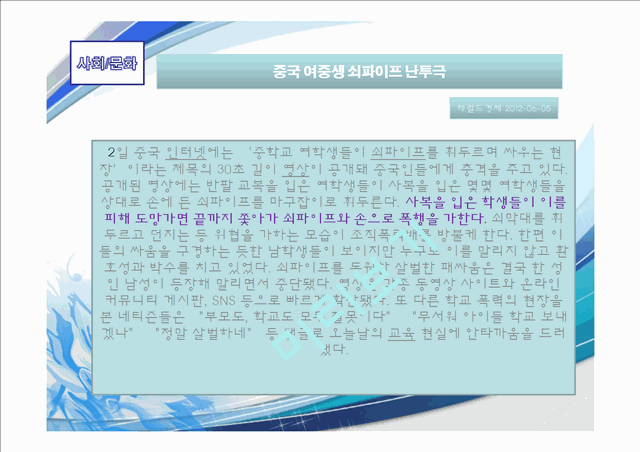 News briefing(정치,경제,사회문화).pptx