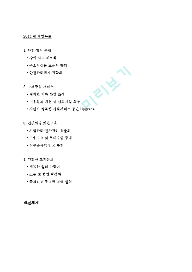 서울메트로 9급 최신 BEST 합격 자기소개서!!!!   (5 )