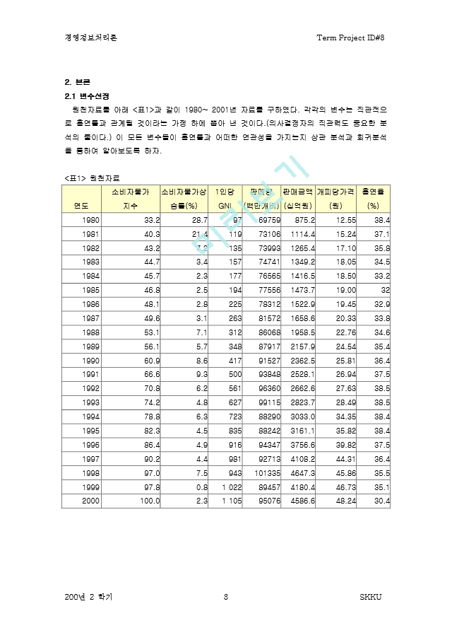 “담배가격인상이 흡연률에 미치는 영향”.doc