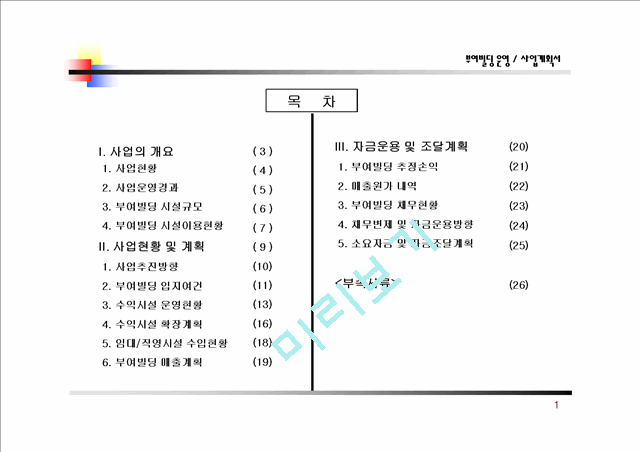 ★사업계획서(상가건물매입운영사업성검토).ppt