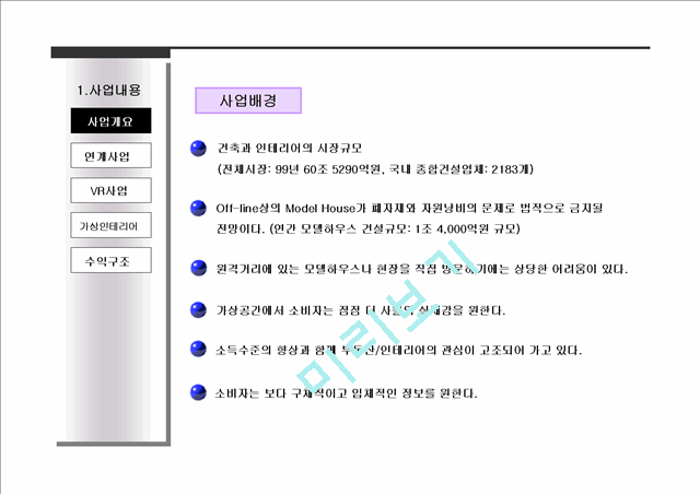 가상 인테리어기업 사업계획서.ppt