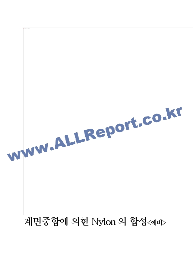 건국대학교_고분자재료과학_3.계면중합에의한Nylon6,10합성_예비.hwp