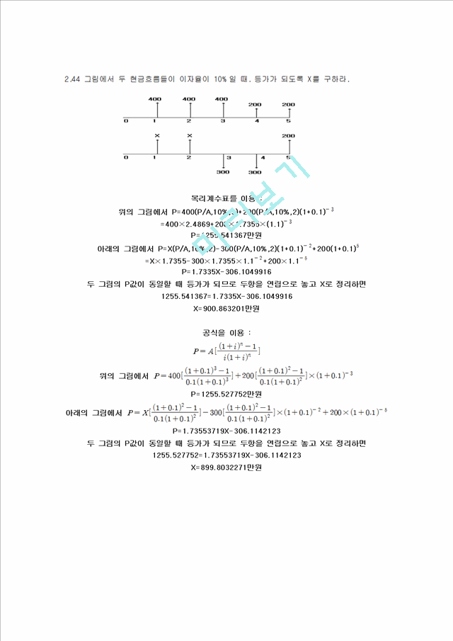 경제성공학 연습문제 풀이.hwp