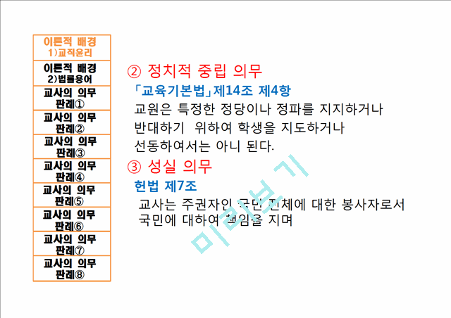 교사 의무 위반 사례,판례중심,교사의무위반,교사위반사례.pptx