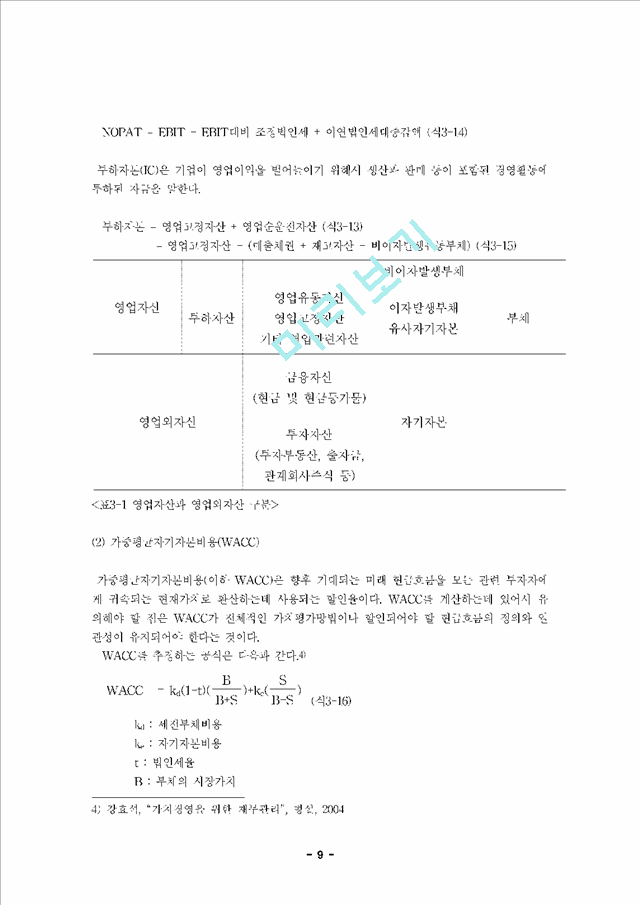 기업가치 평가이론을 적용한 현대자동차의 기업가치.hwp