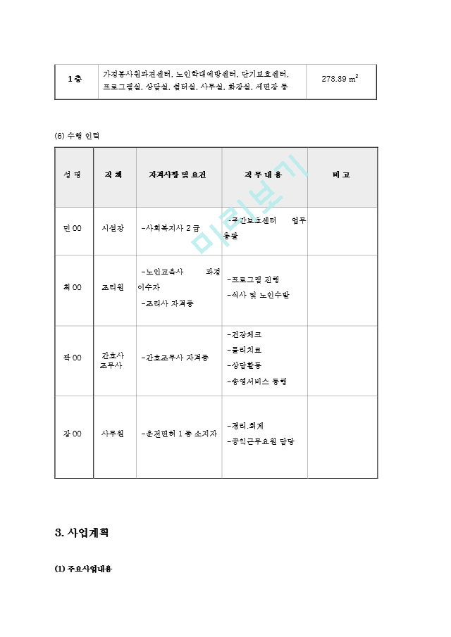 노인복지주간보호센타 사업계획서00.hwp