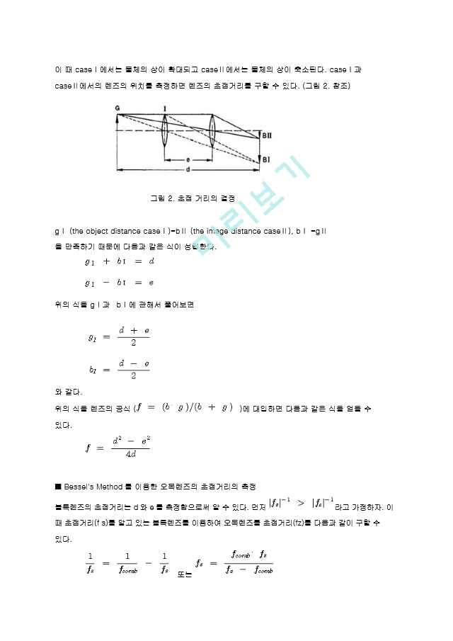 렌즈의 초점거리 측정실험.hwp