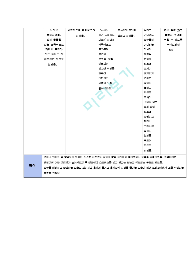 만2세   3-4월 영아 관찰일지.hwp