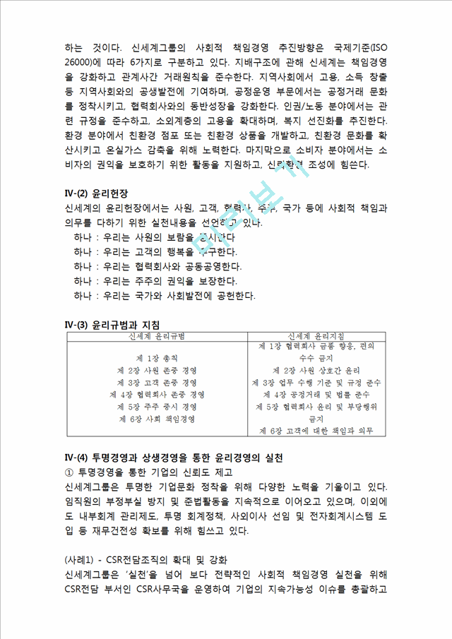 물류기업의 윤리경영 성공,실패 사례분석 (신세계,금호아시아나,현대글로비스 윤리경영 사례연구) 레포트.hwp