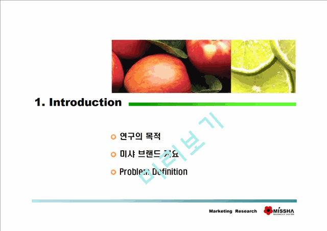 미샤의 초저가 마케팅 전략에 대한 모든 것(swot, stp 방안 등등 제안) 파워포인트.ppt