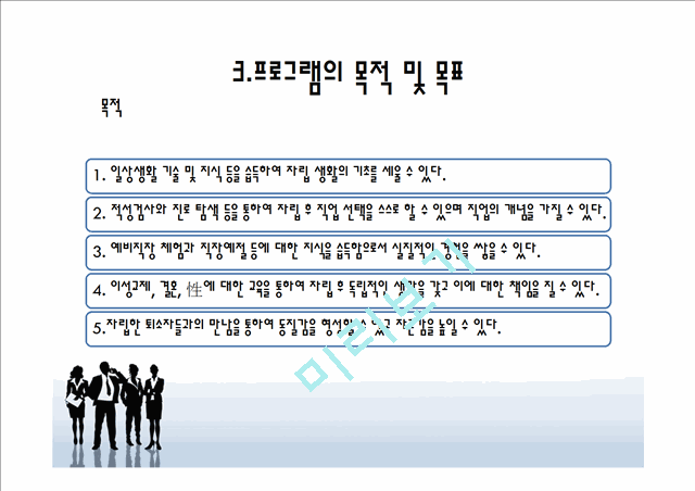 보육시설 퇴소 청소년을 위한 자립 지원 프로그램.pptx