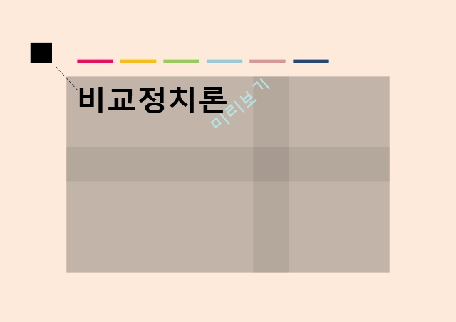 비교정부분상관관계분석이란,치론,비교정치란,비교분석방법의 특징.ppt