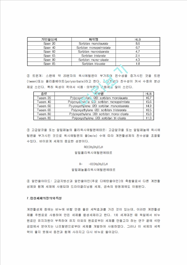 비누, 합성세제, 계면활성제.hwp