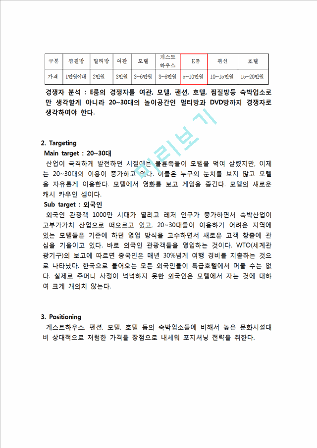 사업계획서- 테마형모텔 프랜차이즈 창업 마케팅기획서.hwp