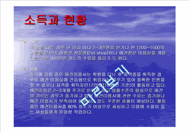 사업계획서-애견미용사.ppt