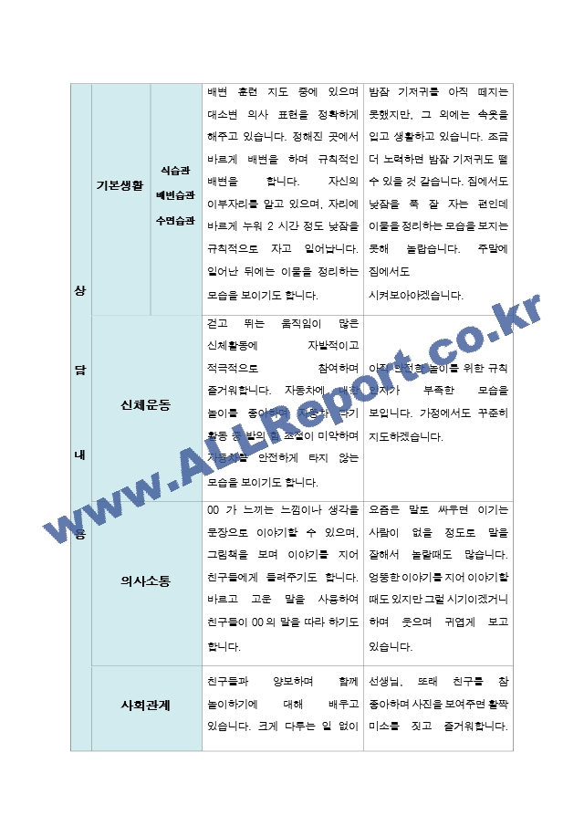 상담일지 만 2세 11명 1년 상담일지 22 페이지.hwp