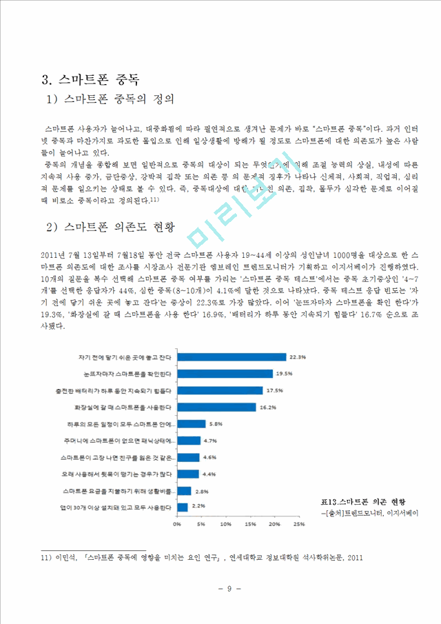 스마트폰의이해와중독,중독사례,중독레포트,스마트폰.hwp