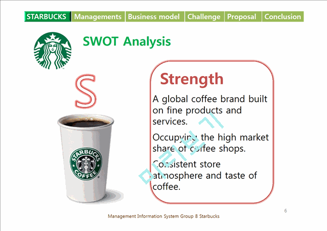 스타벅스 경영전략,마케팅사례,MIS전략분석(영문레포트).pptx