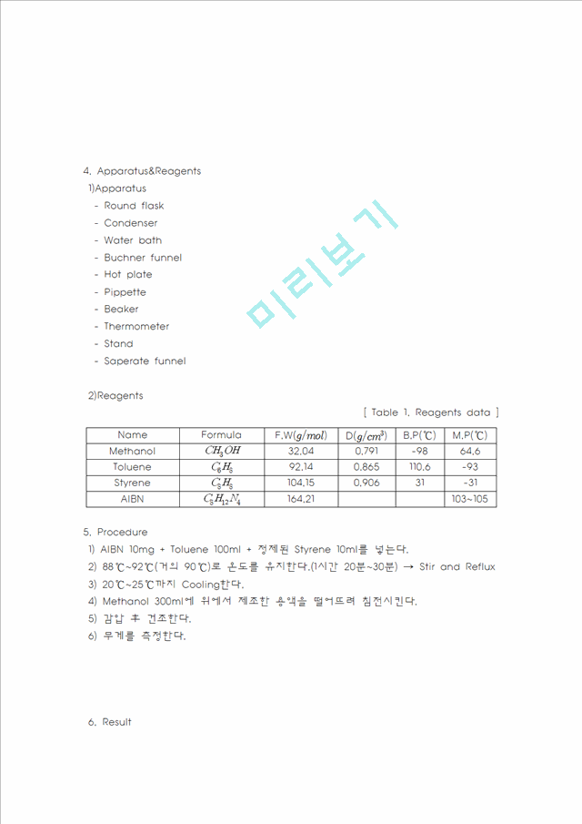 스티렌의 용액중합.hwp