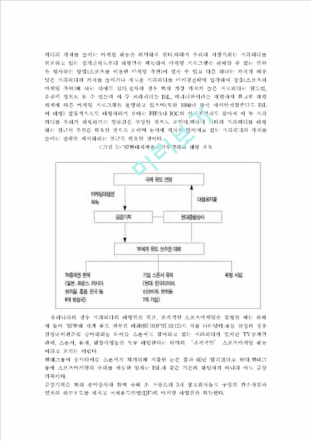 스포츠마케팅의 구성요소와 사례 그리고 시장계획.hwp