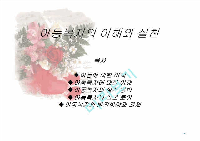 아동복지의 이해와 실천.ppt