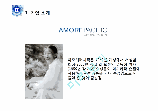 아모레퍼시픽,아모레퍼시픽마케팅전략,아모레퍼시픽 프랑스마케팅전략,롤리타렘피카.pptx