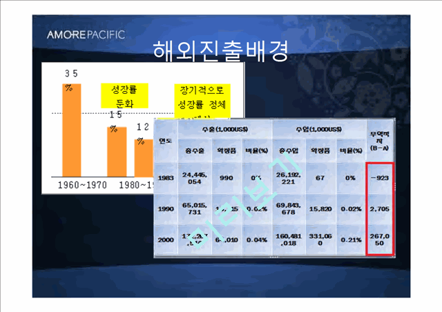 아모레퍼시픽,아모레퍼시픽마케팅전략,아모레퍼시픽프랑스진출 및 중국진출사례,AMOREPACIFIC.ppt