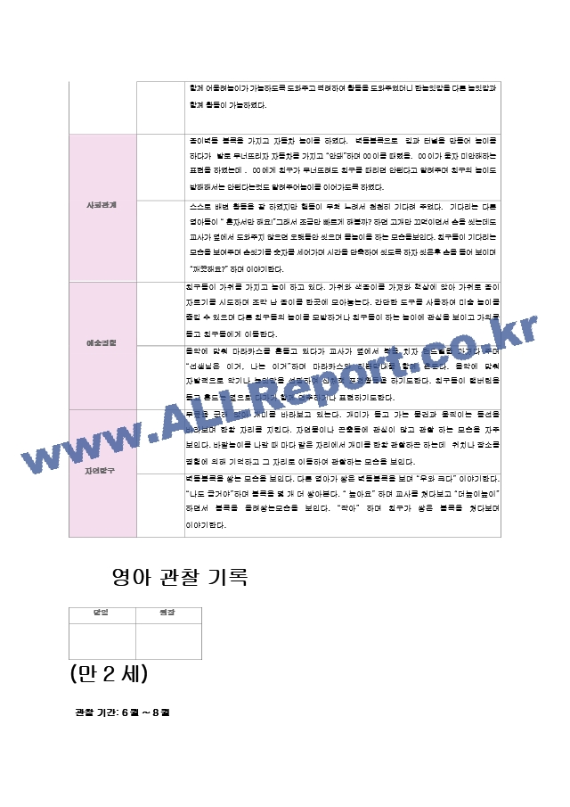 영아 관찰 기록(6~8월)만2세 9명.hwp