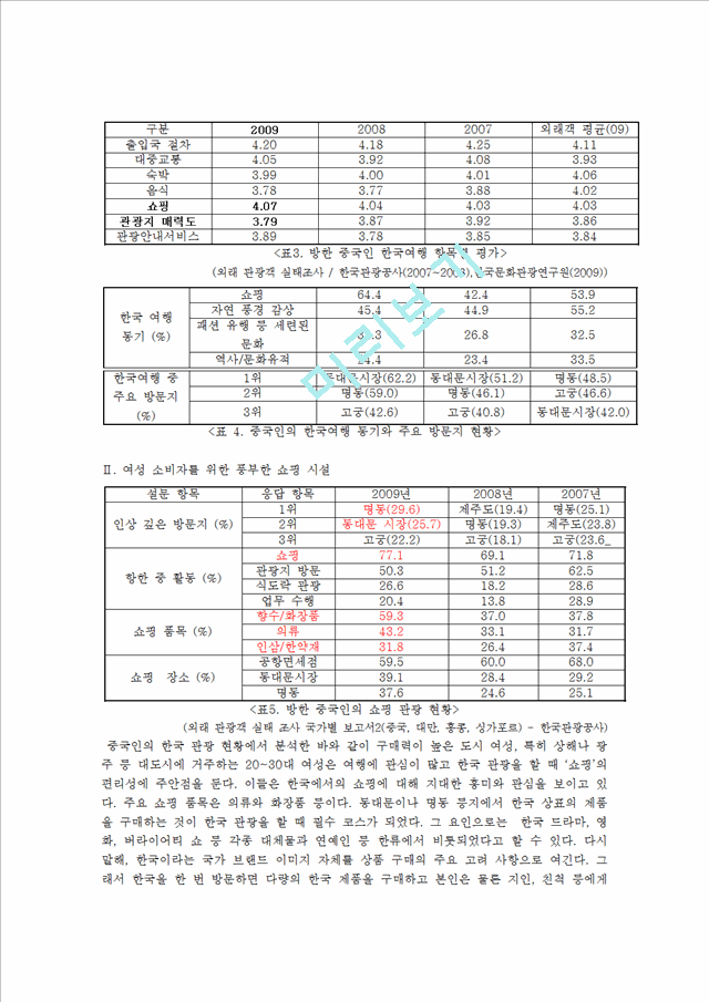 인바운드 관광 활성화를 위한 온라인여행사의 역할, 상품제시, 상품분석, 발전방향, 발전전략.hwp