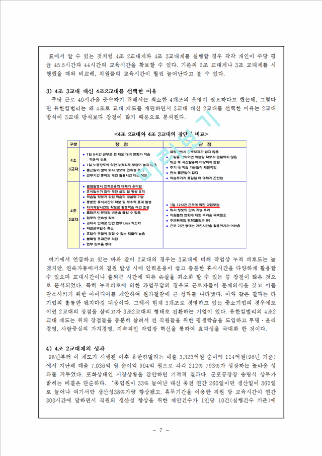 인적 자원 관리-교육 훈련 성공 사례(유한킴벌리와 포스코).hwp