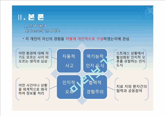 인지행동모델,사회인지이론,Ellis의 정서-합리치료,인지행동치료사례.pptx