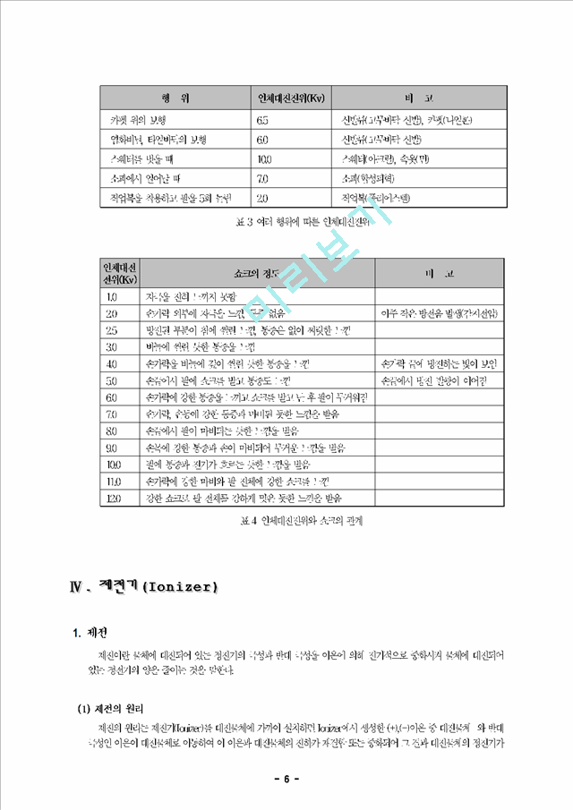 정전기와 이오나이저(ionizer)의 원리.hwp