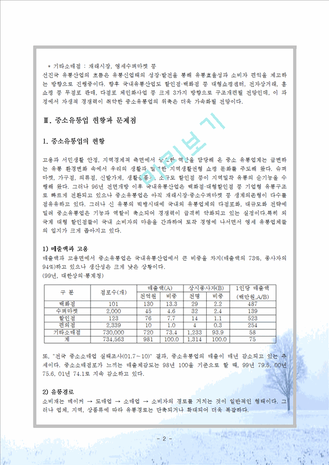 중소 유통업의 정책방향.hwp