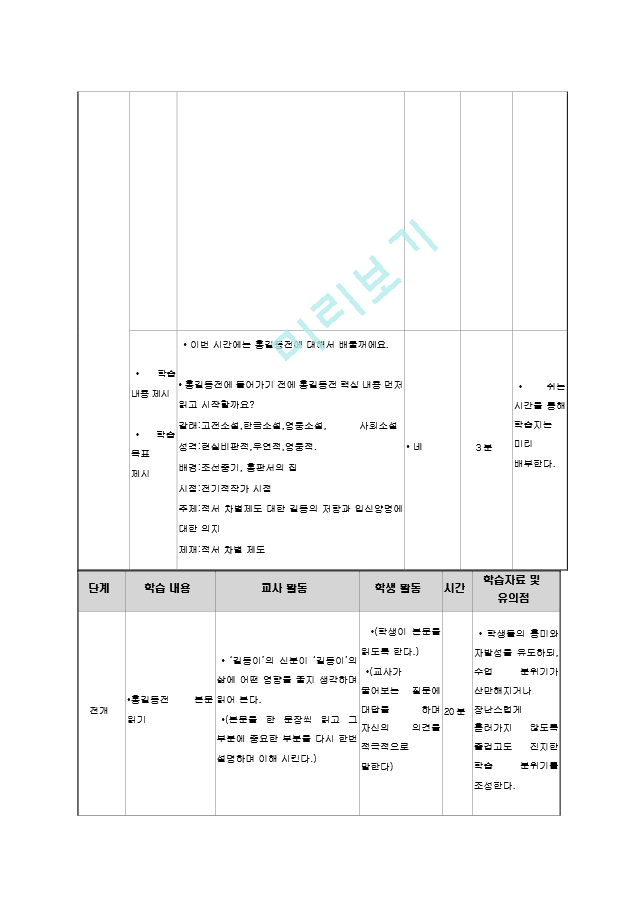 중1문학 학습지도안.hwp