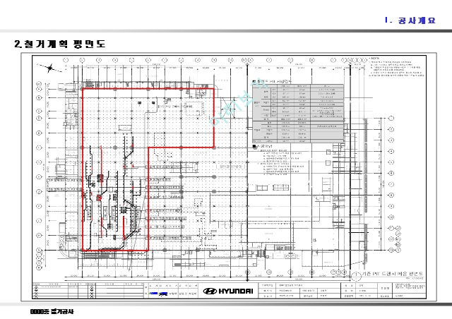 철거공사 시공계획서 (28쪽) ppt.ppt