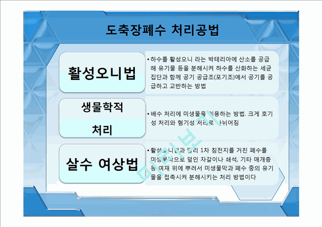 축산 및 도축장 폐수처리공정,폐수처리공정,축산폐수,도축창폐수.pptx