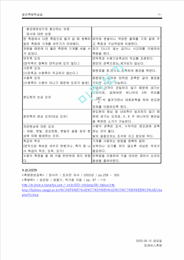 측량실습보고서 - 트래버스.hwp