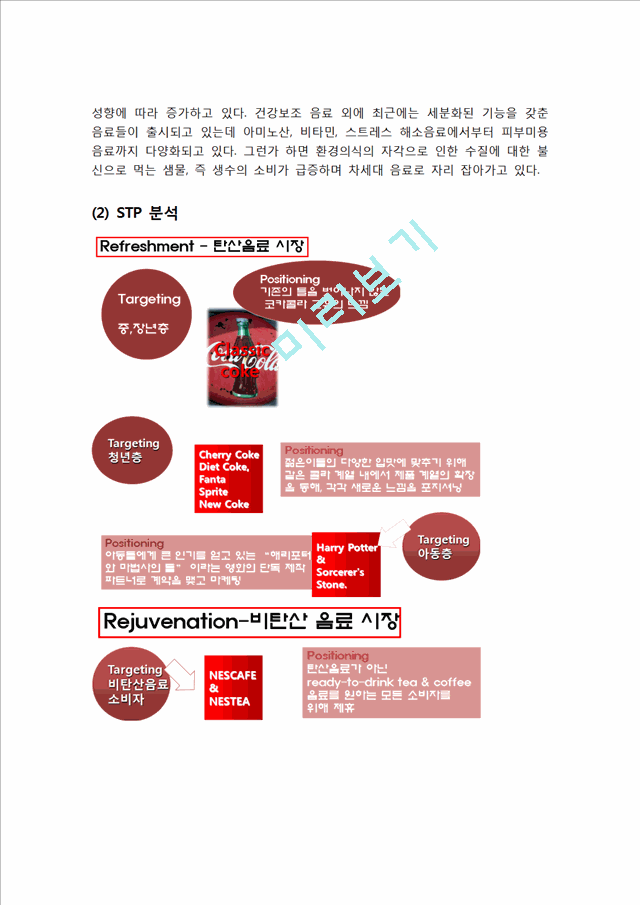 코카콜라마케팅전략,코카콜라분석,코카콜라경영전략.hwp