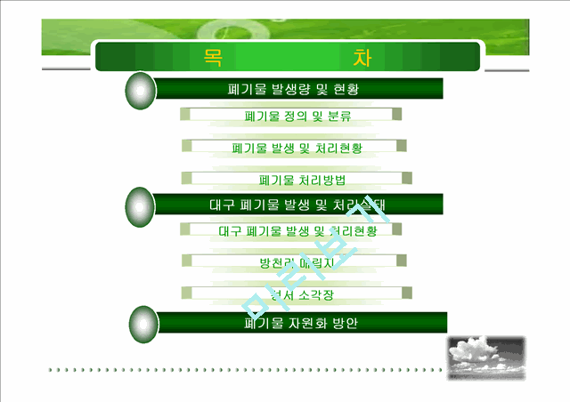 폐기물 처리실태와 방향.ppt