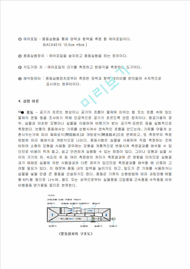 풍동 I 실험보고서.hwp